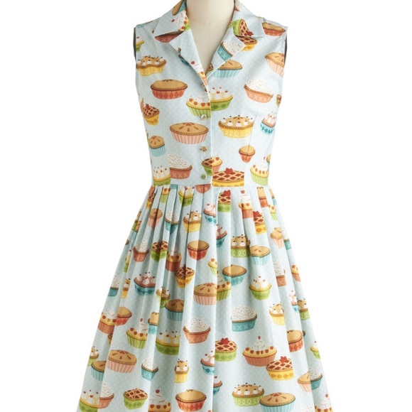 Modcloth Dresses & Skirts - SOLD You’re in Luck Dress in Pie by Bea & Dot